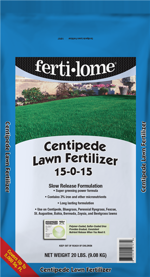 Centipede Lawn Fertilizer 15-0-15 (20 lbs) | SLS Inc.