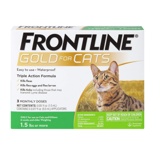 Frontline Gold Cat 3pk