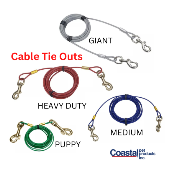 Cable tie outs