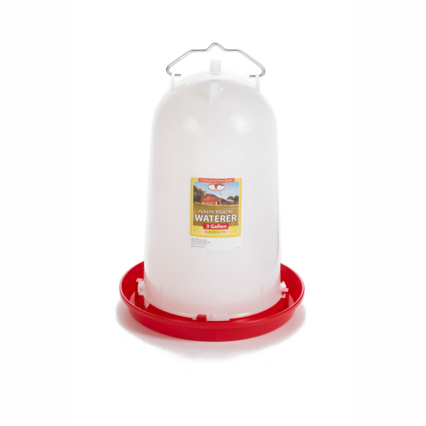 3 gal poultry waterer