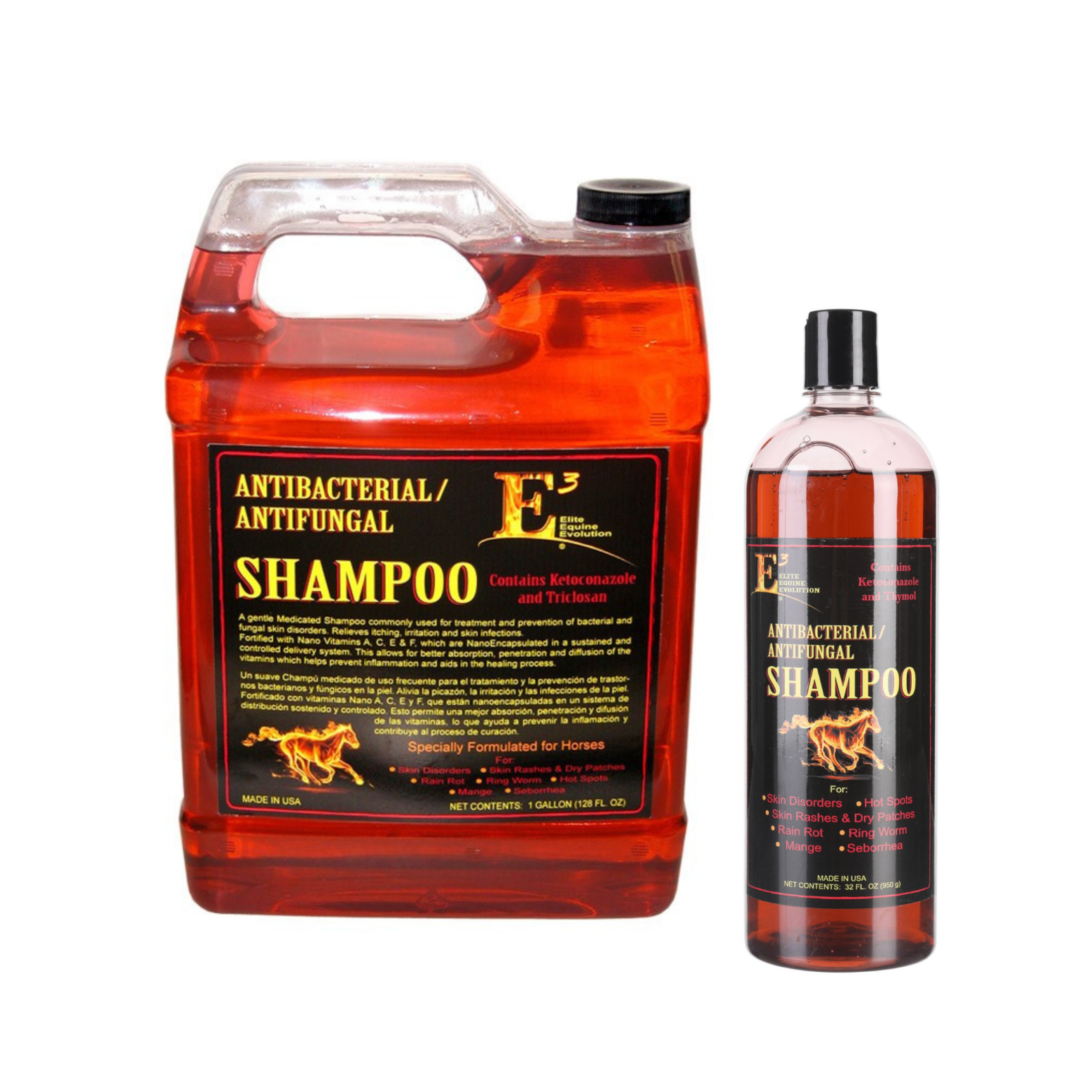 E3 Antifungal Shampoo SLS Inc.