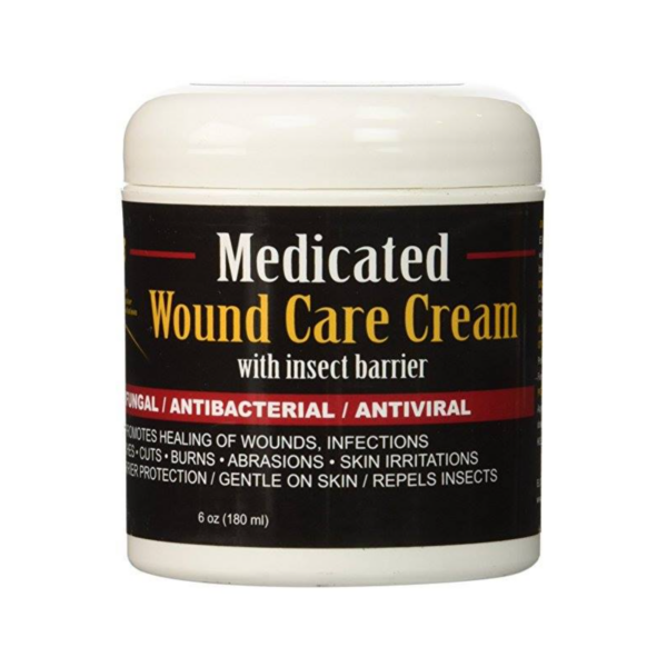 Medicated wound care cream