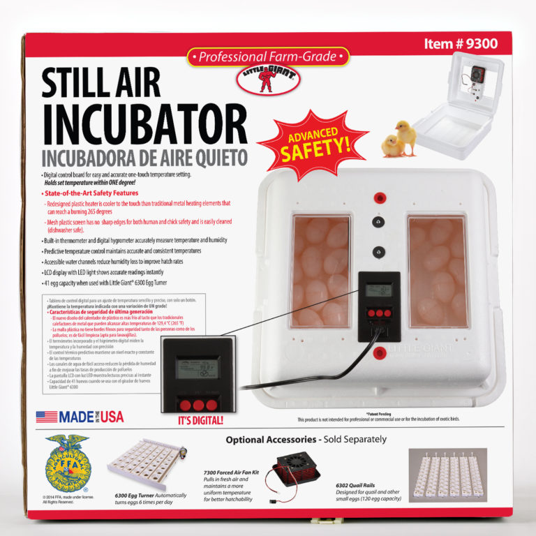 Still Air Incubator SLS Inc.