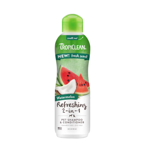 TROPICLEAN WATERMELON SHAMPOO MEDIA