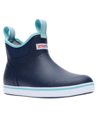 Ankle Deck Boot Womens Navy
