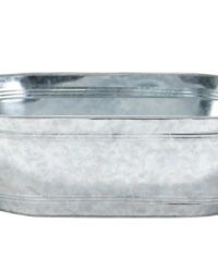 Galvanized Oval Tub 7.5 Gal