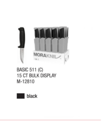 Mora Knife Basic Display 15ct