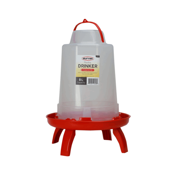 poultry drinker 8L wlegs